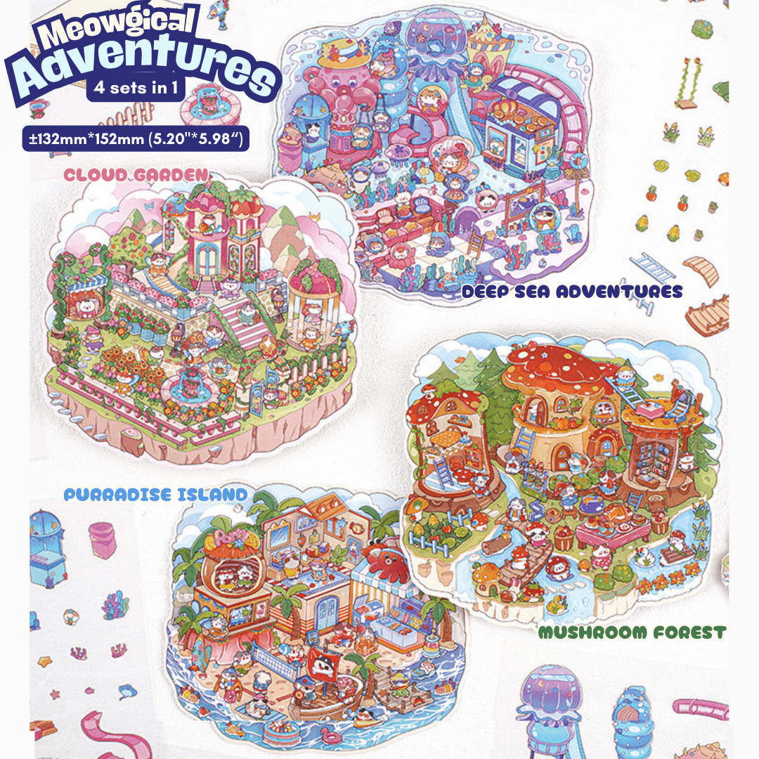 Stick n’ Scene 3D DIY Scene Stickers Therapy Sets - DIYative™
