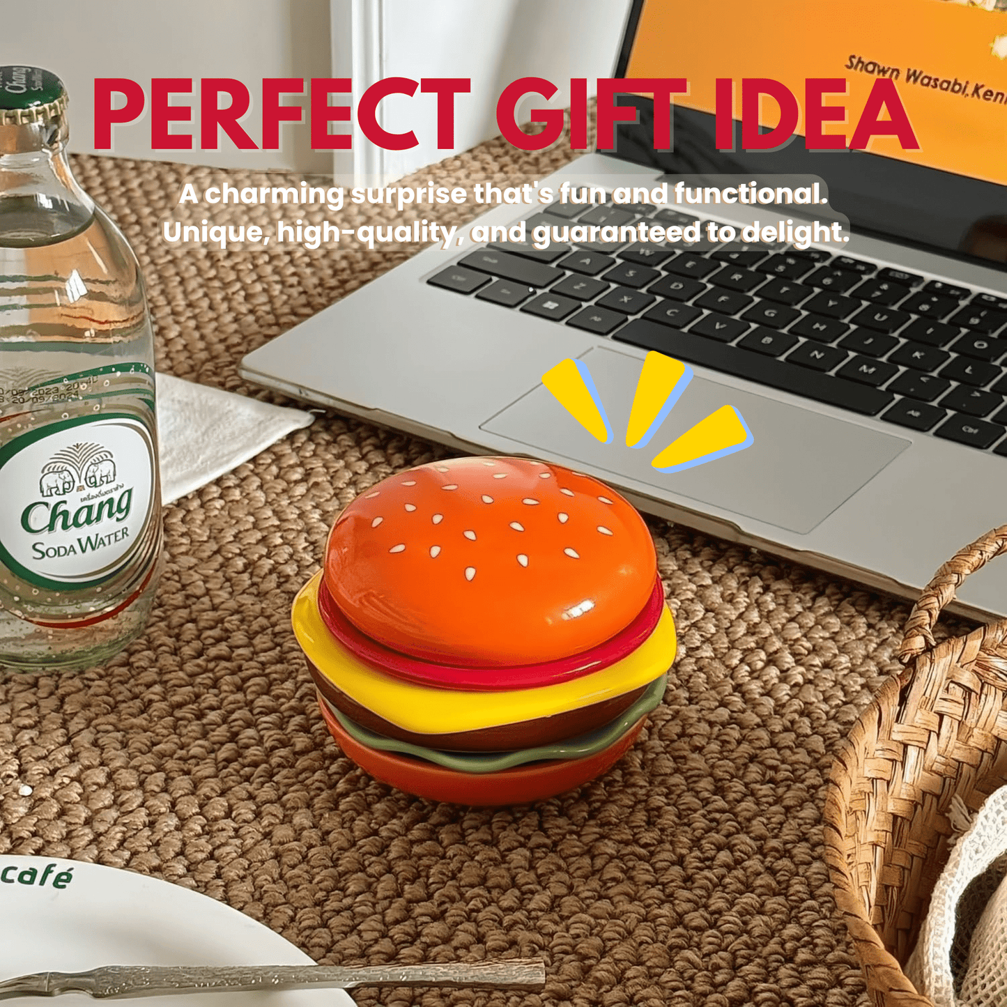 The Burger Stack Collection: Playful Ceramic Sets That Stack into a Perfect Burger - DIYative™
