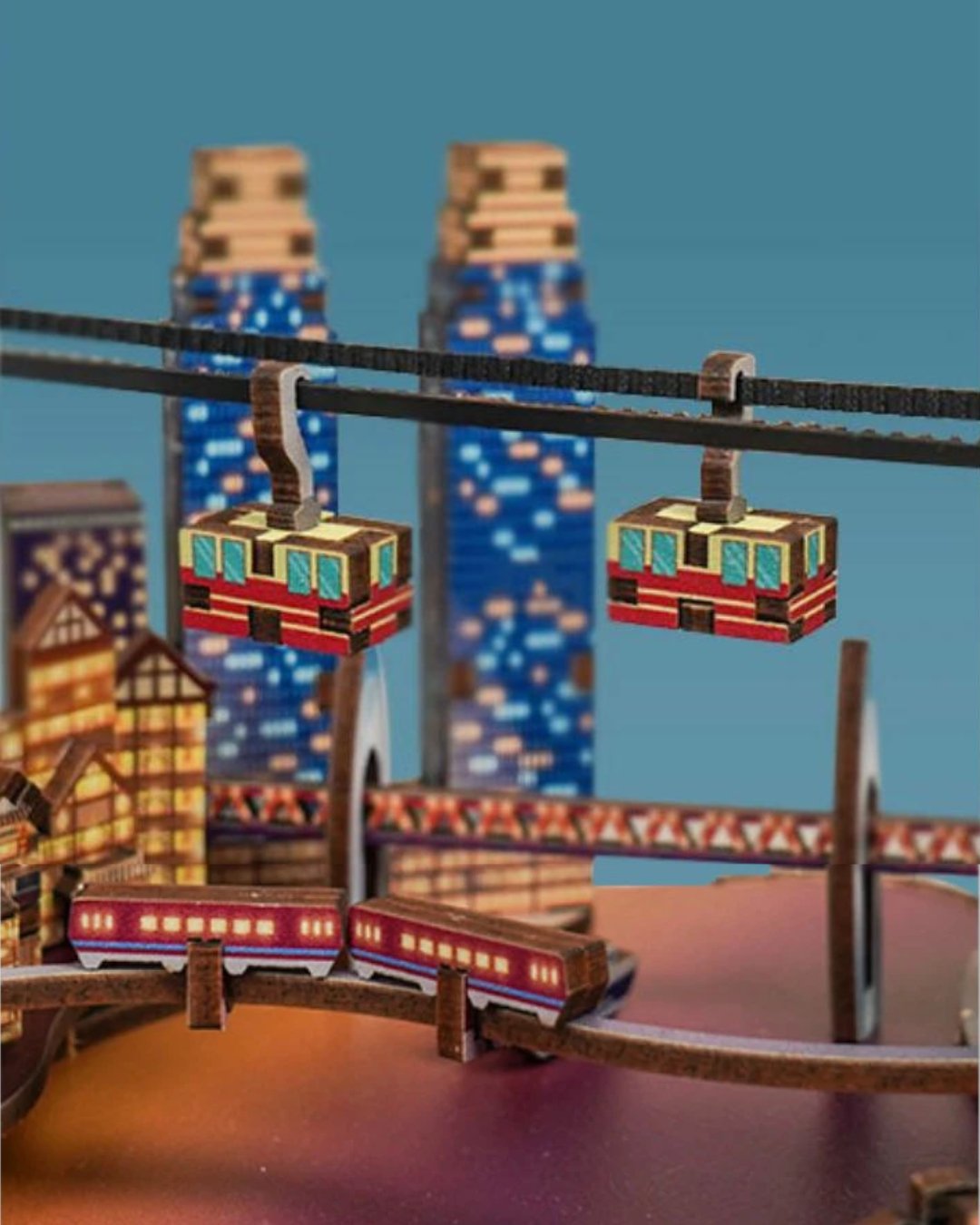 Twilight Cityscape DIY Music Box - DIYative™