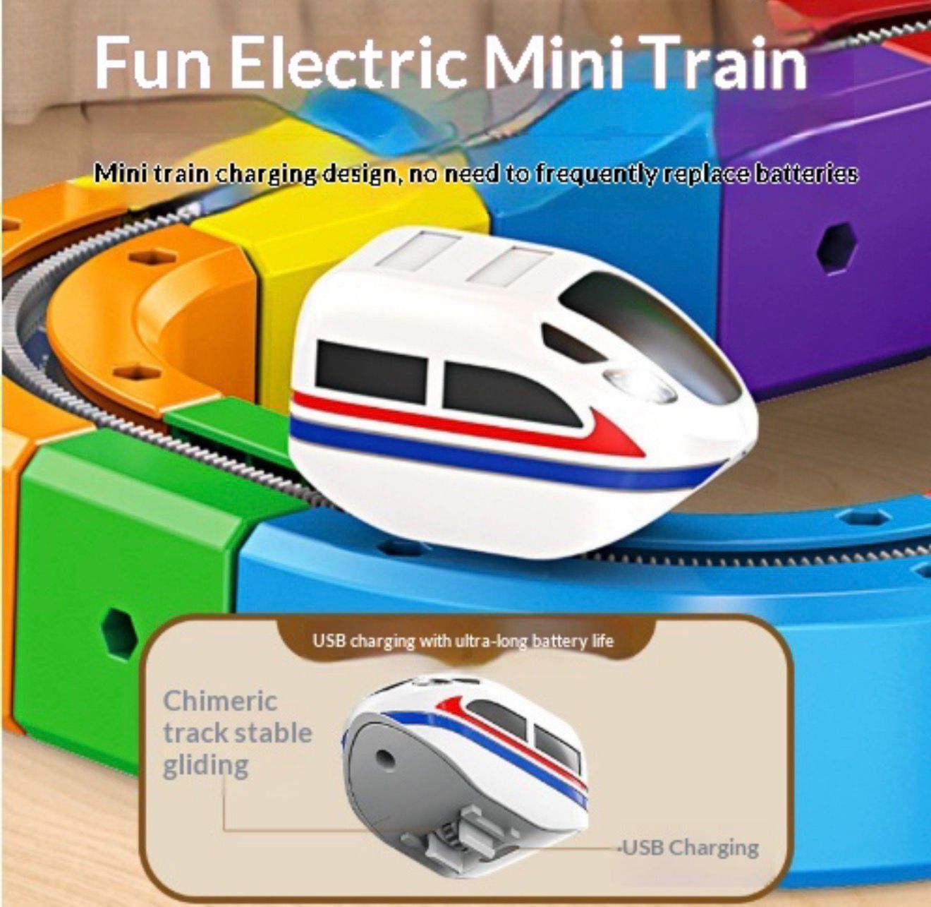 WonderRail™: The Modular 3D Train Track for Curious Little Builders - DIYative™