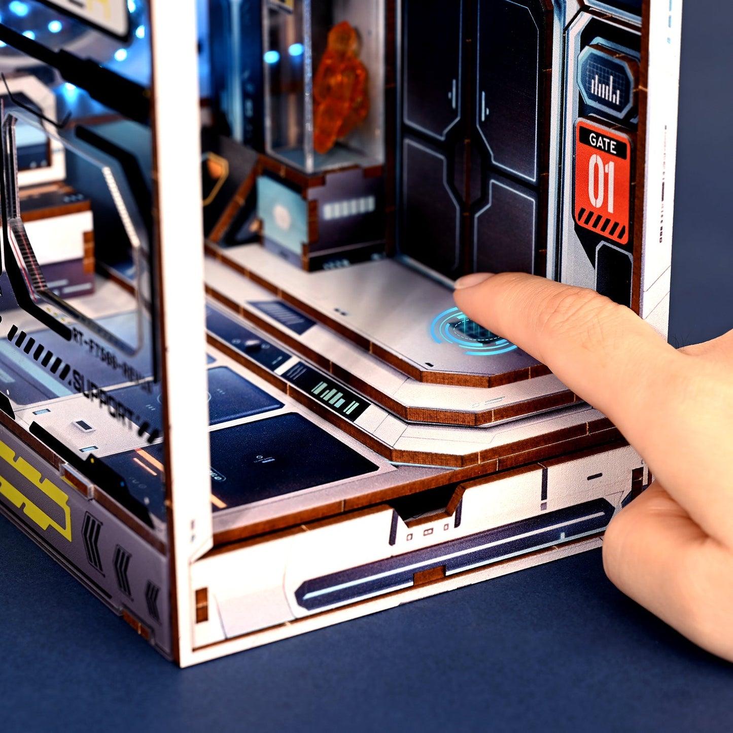 Alien Space Station DIY Book Nook Kit - DIYative™