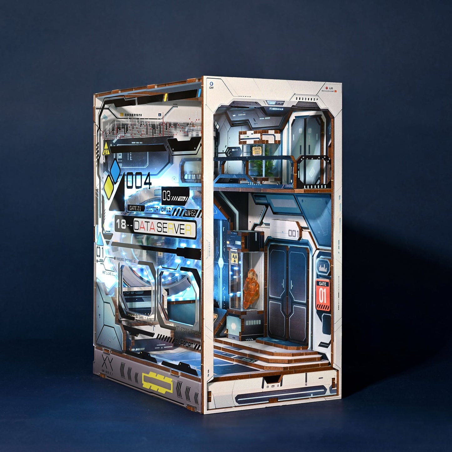 Alien Space Station DIY Book Nook Kit - DIYative™