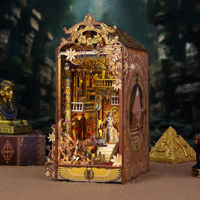 Ancient Egyptian Palace DIY Book Nook - DIYative™