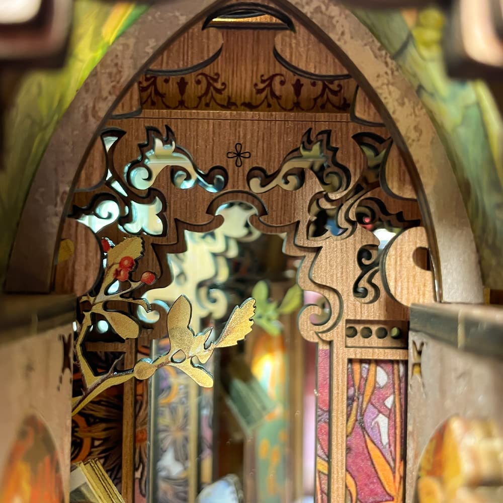 Butterfly Of Unknown Lands Book Nook 3D Wooden Puzzle - DIYative™