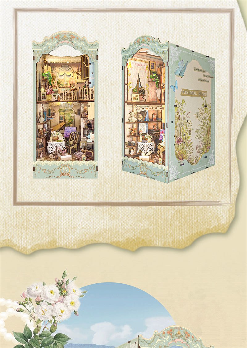 Countryside Pastoral Diary DIY Book Nook Kit - DIYative™