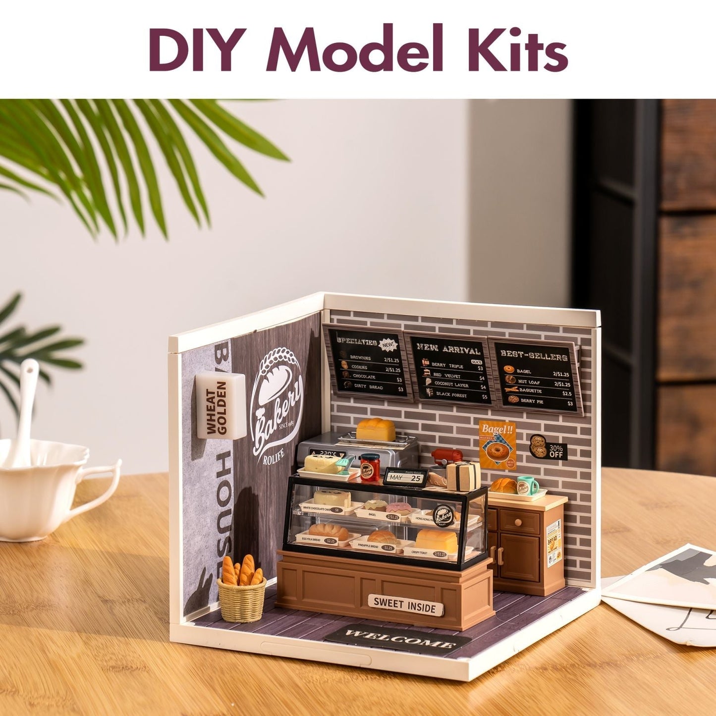Cozy Living Lounge Super Creator DIY Miniature Set - DIYative™