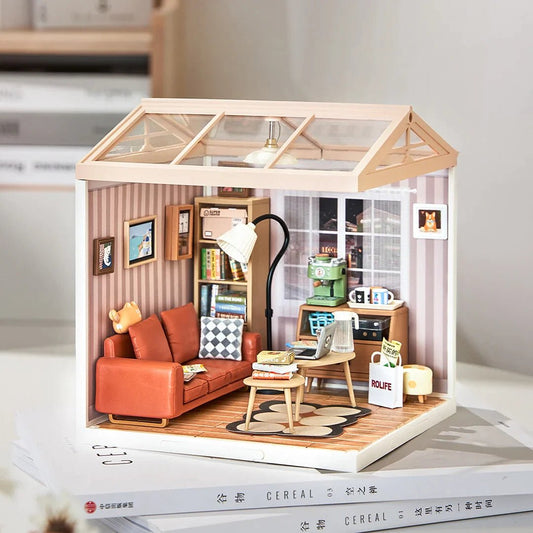 Cozy Living Lounge Super Creator DIY Miniature Set - DIYative™