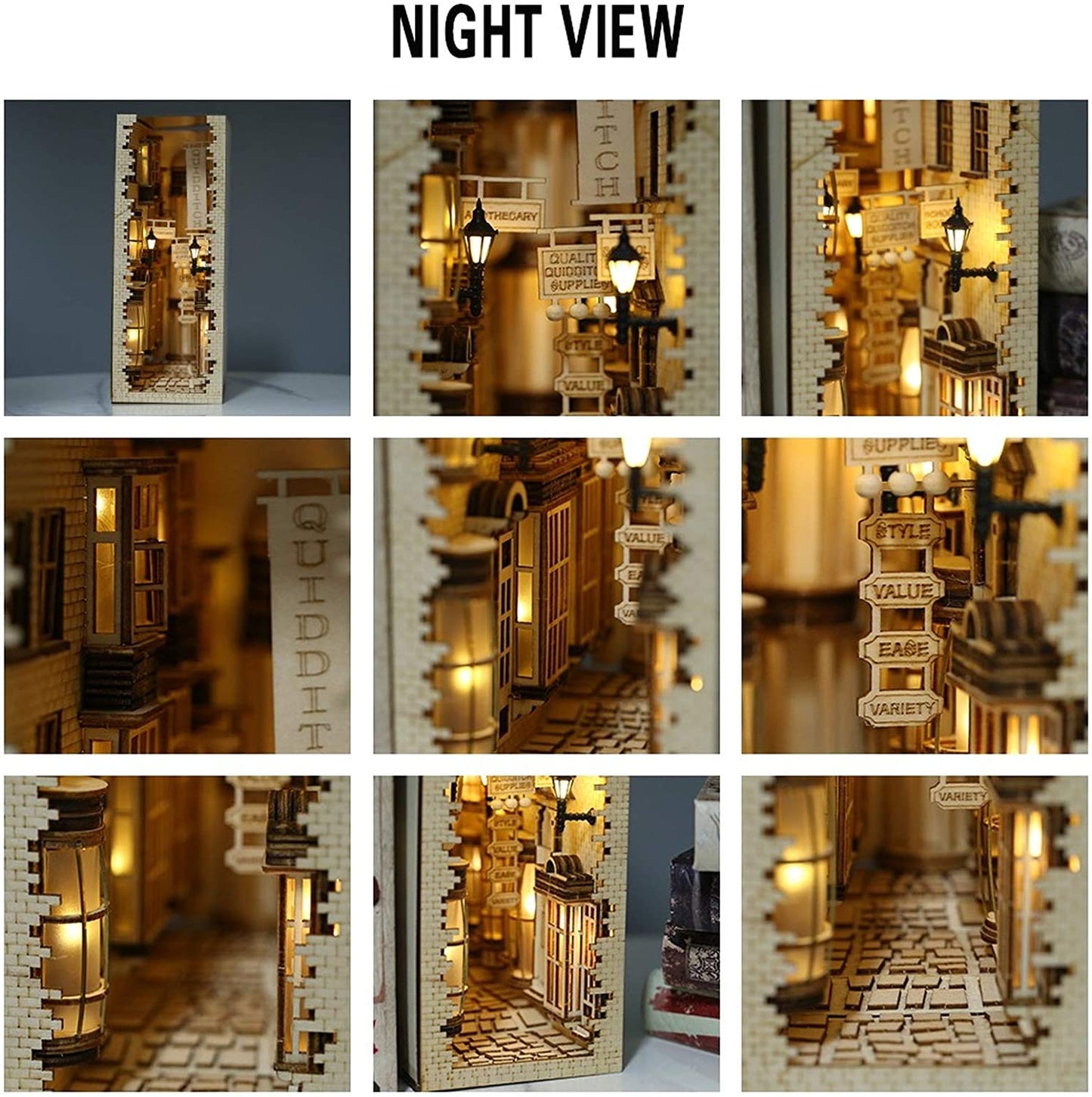 Diagon Alley Book Nook 3D Puzzle - DIYative™