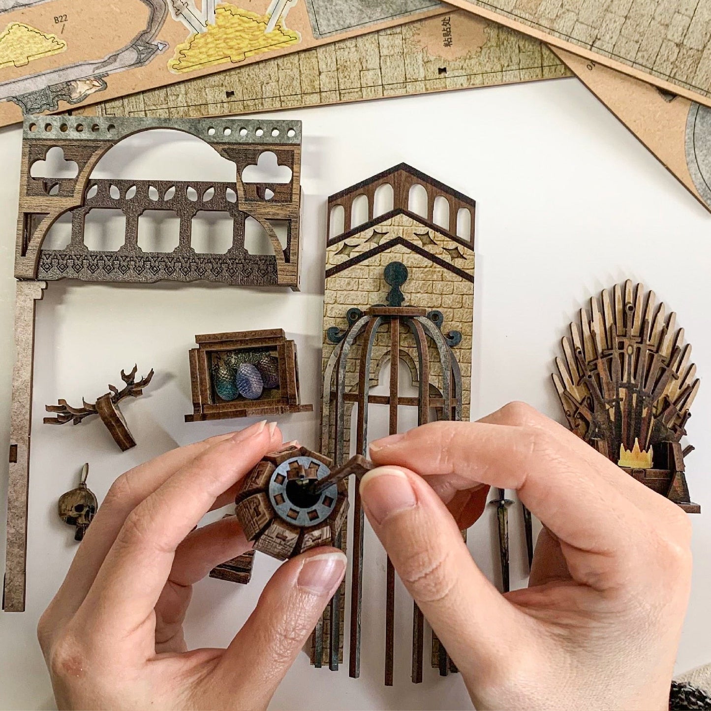 Dragon Castle DIY Book Nook Kit - DIYative™