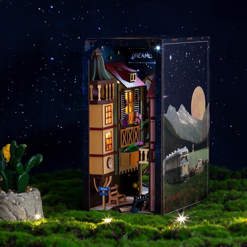 Dreamland of Alsace Book Nook 3D Wooden Puzzle - DIYative™