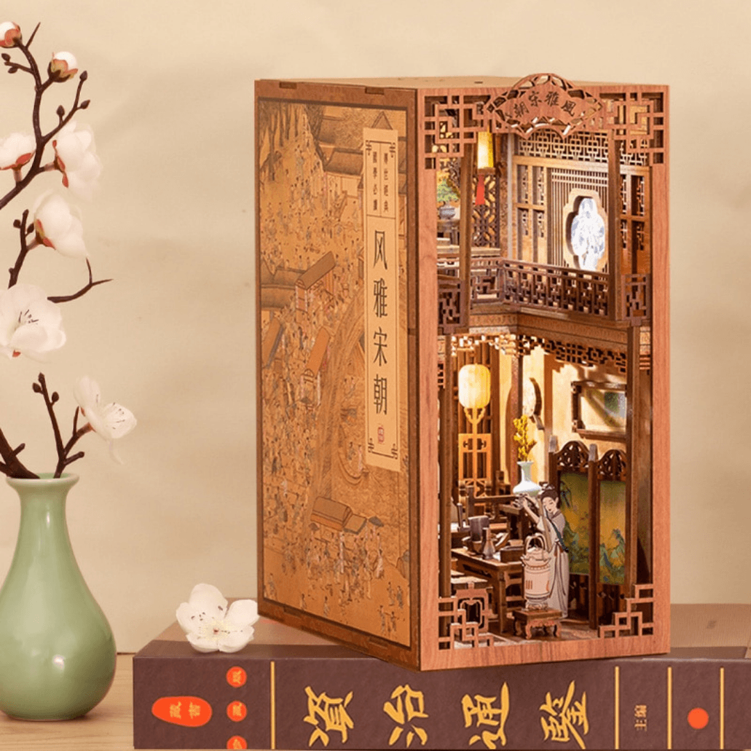 Elegant Song Dynasty DIY Book Nook - DIYative™