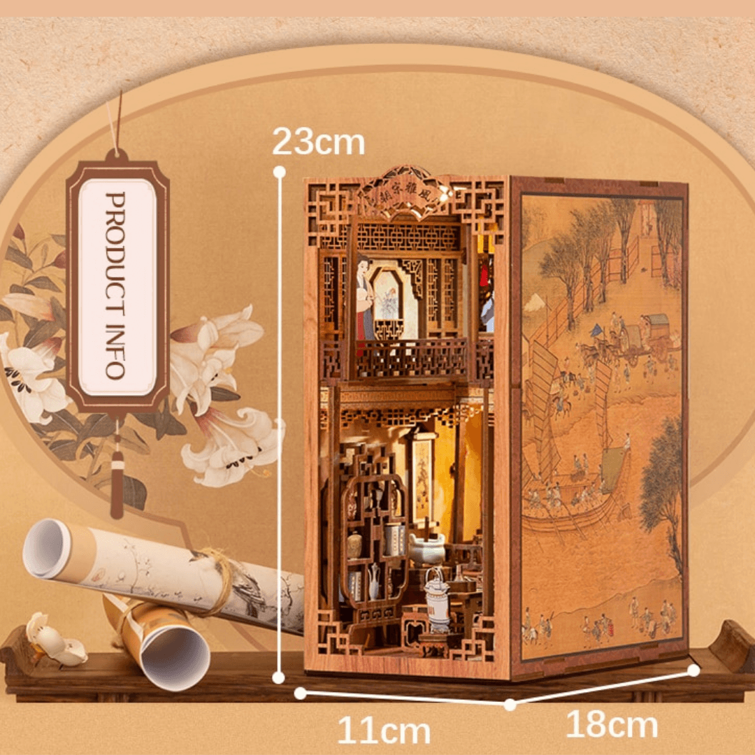 Elegant Song Dynasty DIY Book Nook - DIYative™