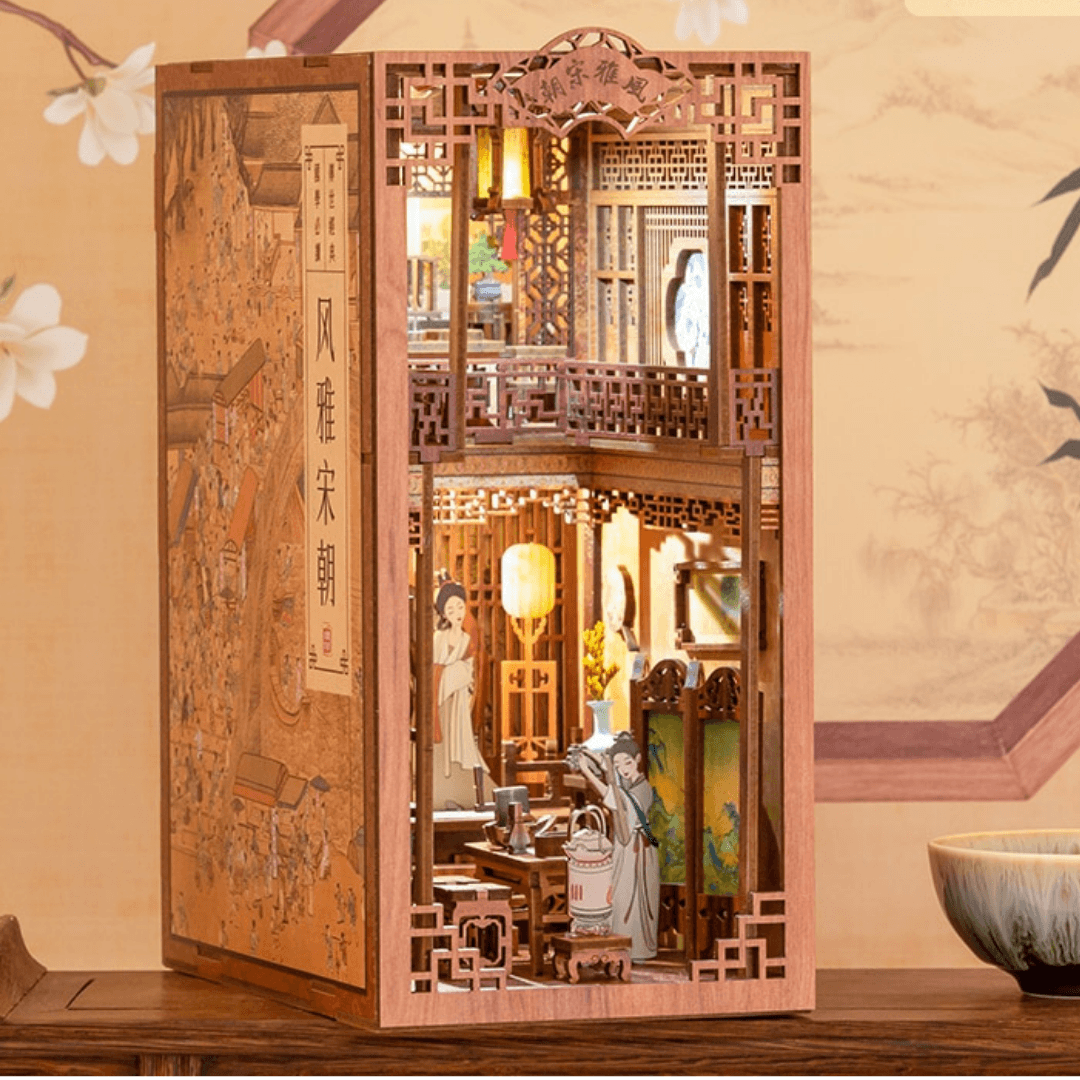 Elegant Song Dynasty DIY Book Nook - DIYative™