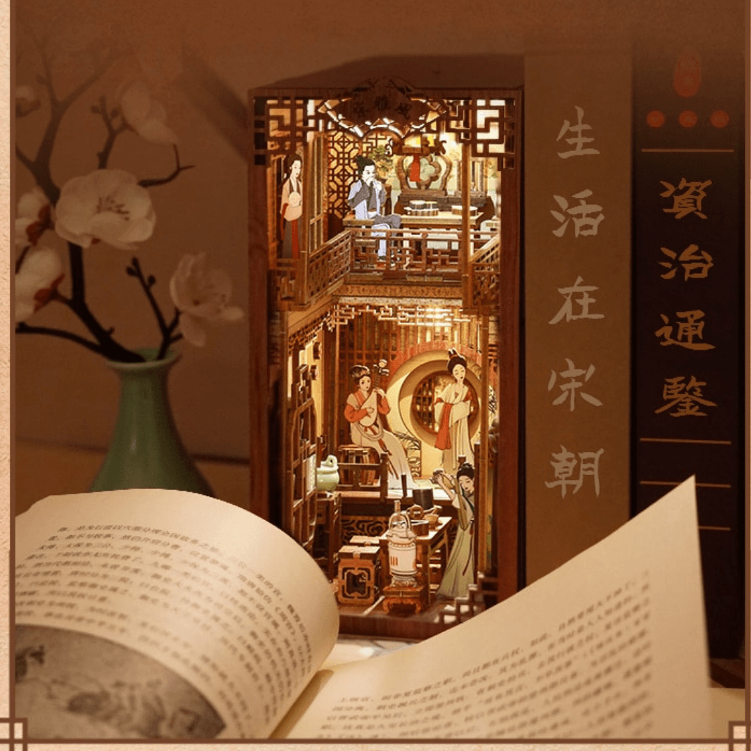 Elegant Song Dynasty DIY Book Nook - DIYative™