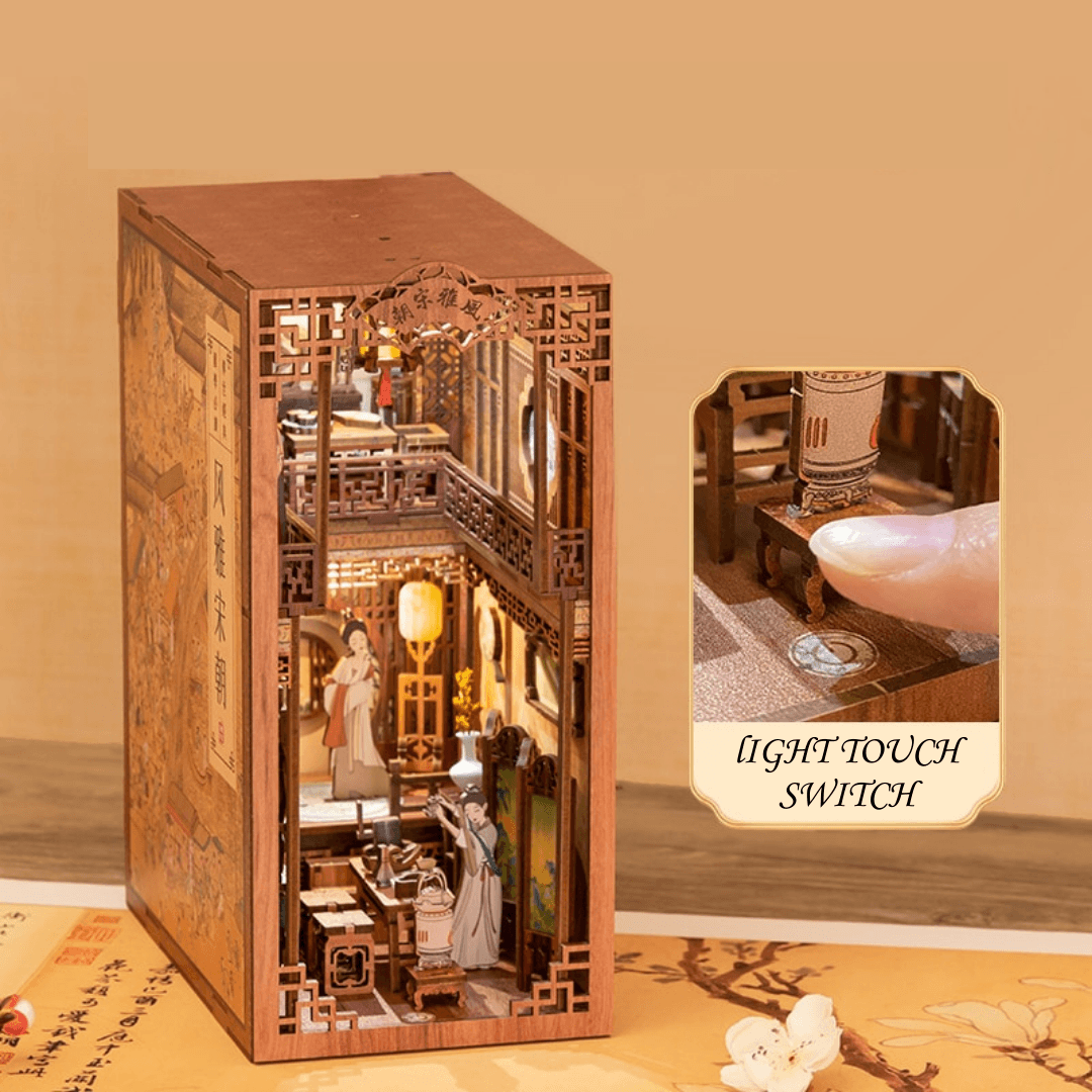 Elegant Song Dynasty DIY Book Nook - DIYative™