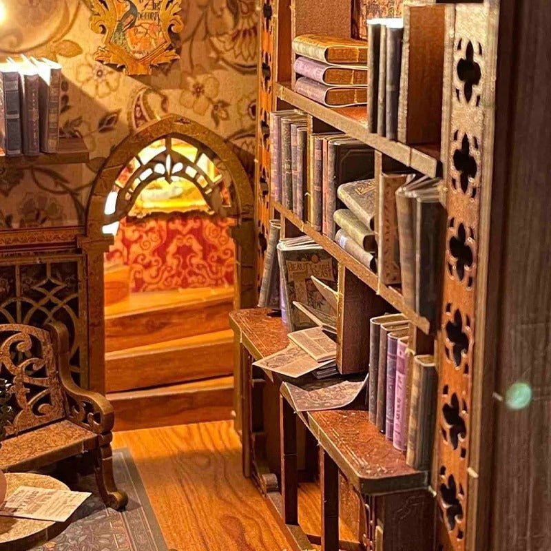 Eternal Bookstore DIY Book Nook Wooden Puzzle - DIYative™