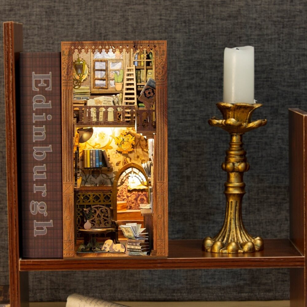 Eternal Bookstore DIY Book Nook Wooden Puzzle - DIYative™