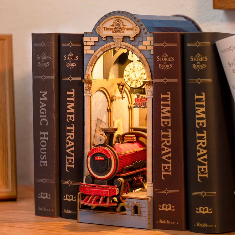 Garden House 3D Wooden DIY Book Nook - DIYative™
