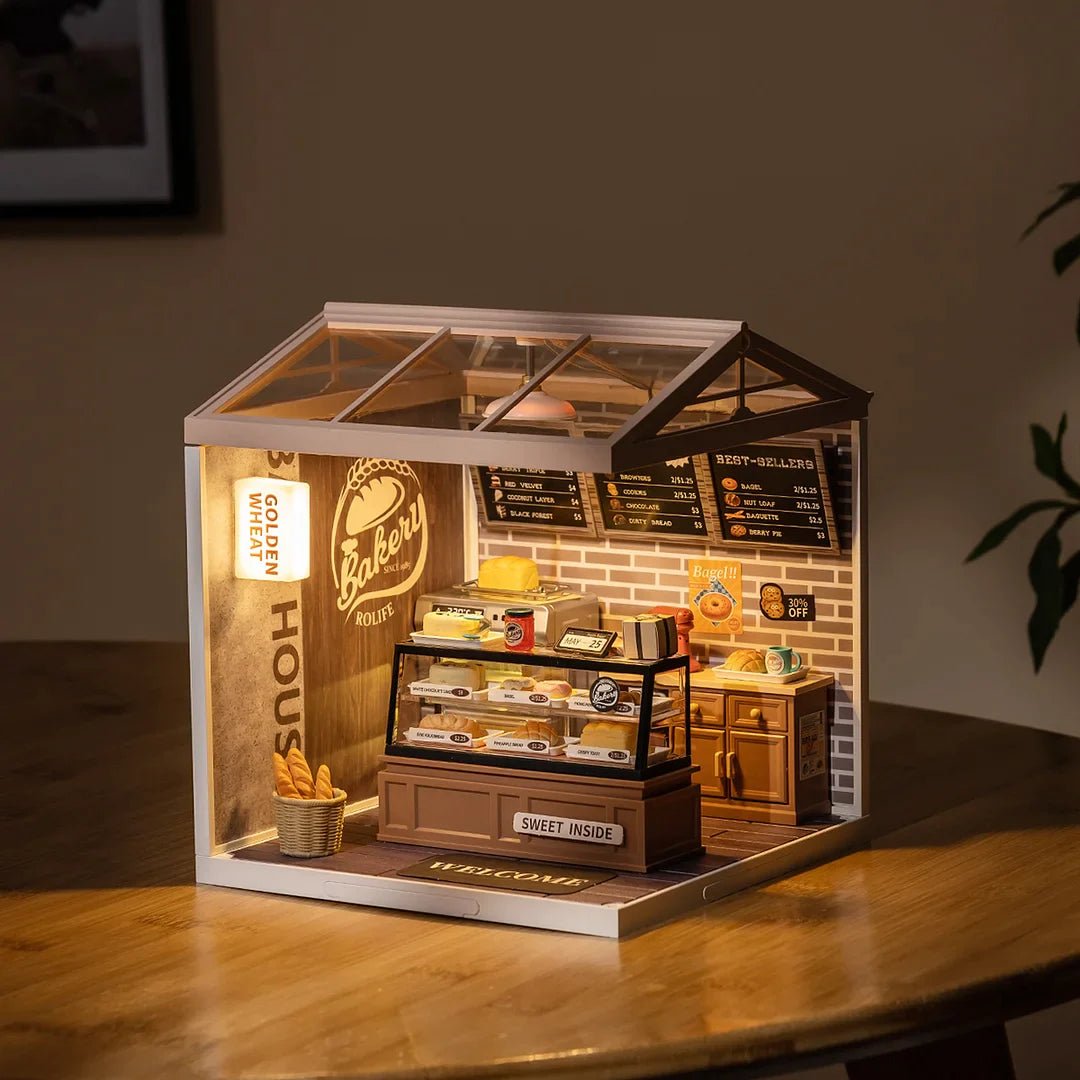 Golden Wheat Bakery Super Creator DIY Miniature Set - DIYative™