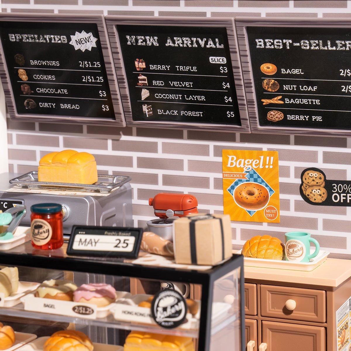 Golden Wheat Bakery Super Creator DIY Miniature Set - DIYative™