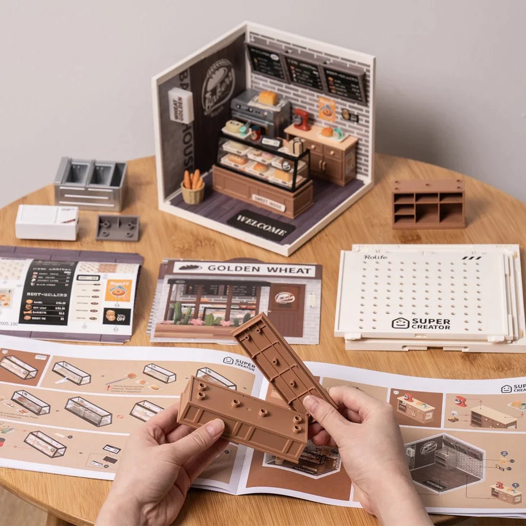 Golden Wheat Bakery Super Creator DIY Miniature Set - DIYative™
