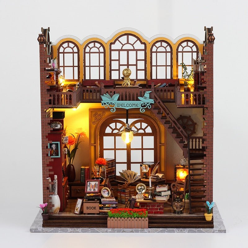 Grand Casa Magic Bookstore Book Nook - DIYative™