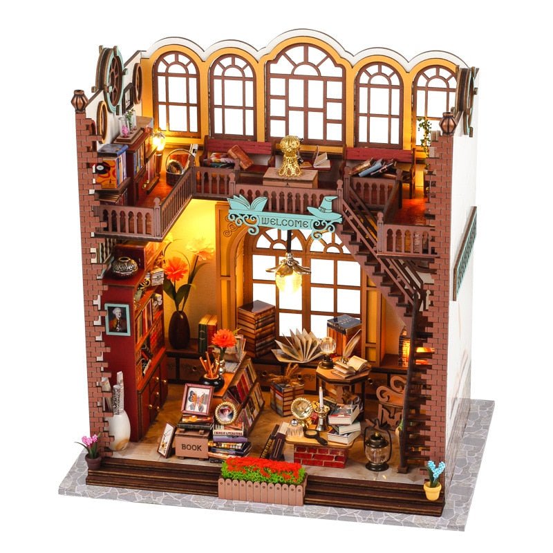 Grand Casa Magic Bookstore Book Nook - DIYative™