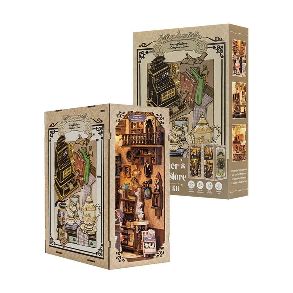 Grandfather's Antique Store DIY Book Nook Kit - DIYative™