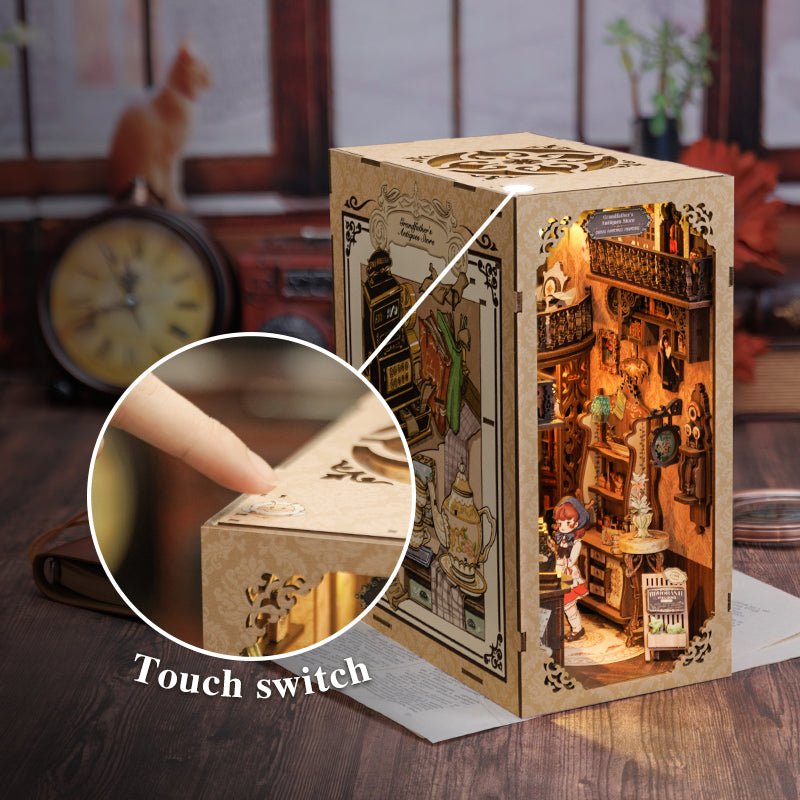 Grandfather's Antique Store DIY Book Nook Kit - DIYative™