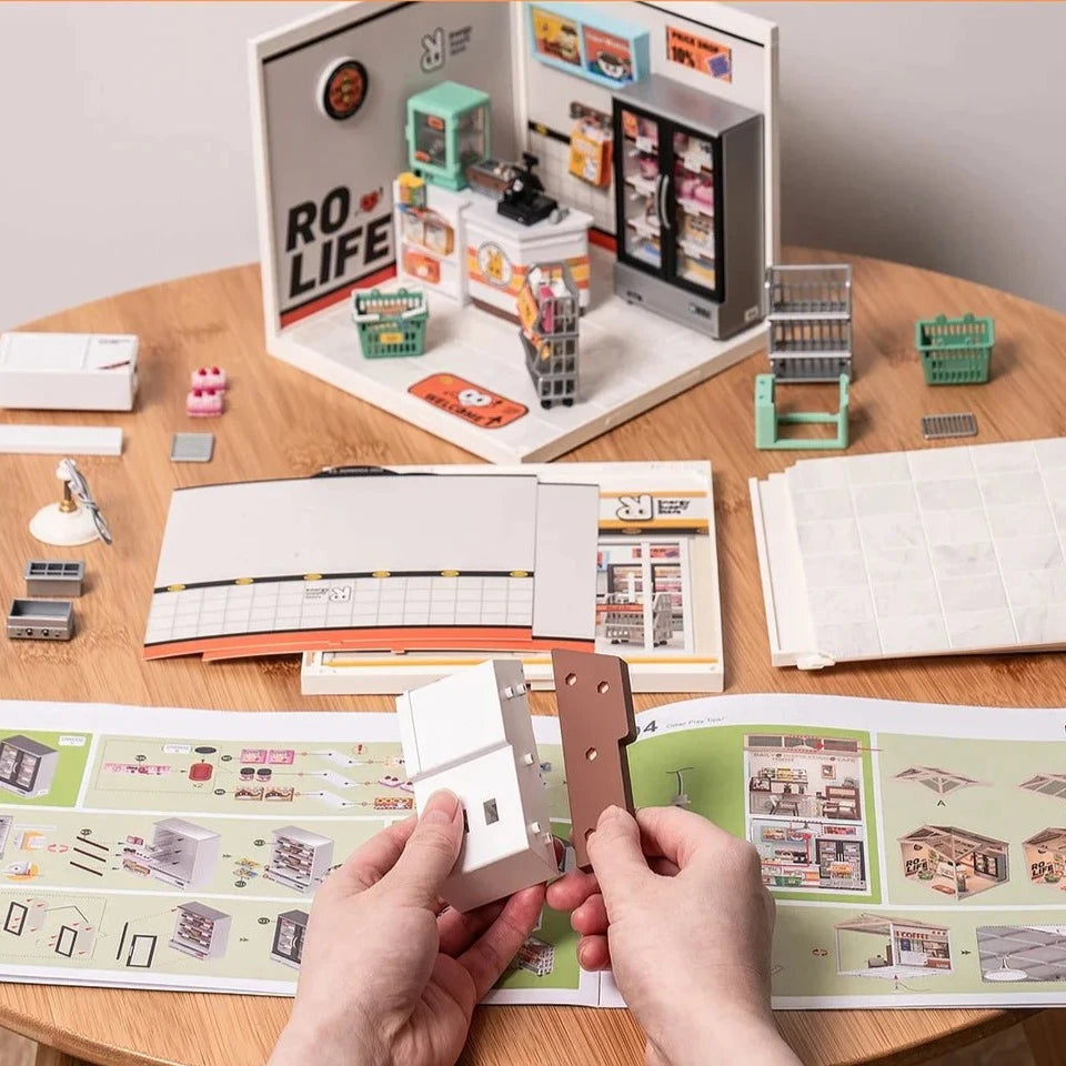 Happy Meals Kitchen Super Creator DIY Miniature Set - DIYative™