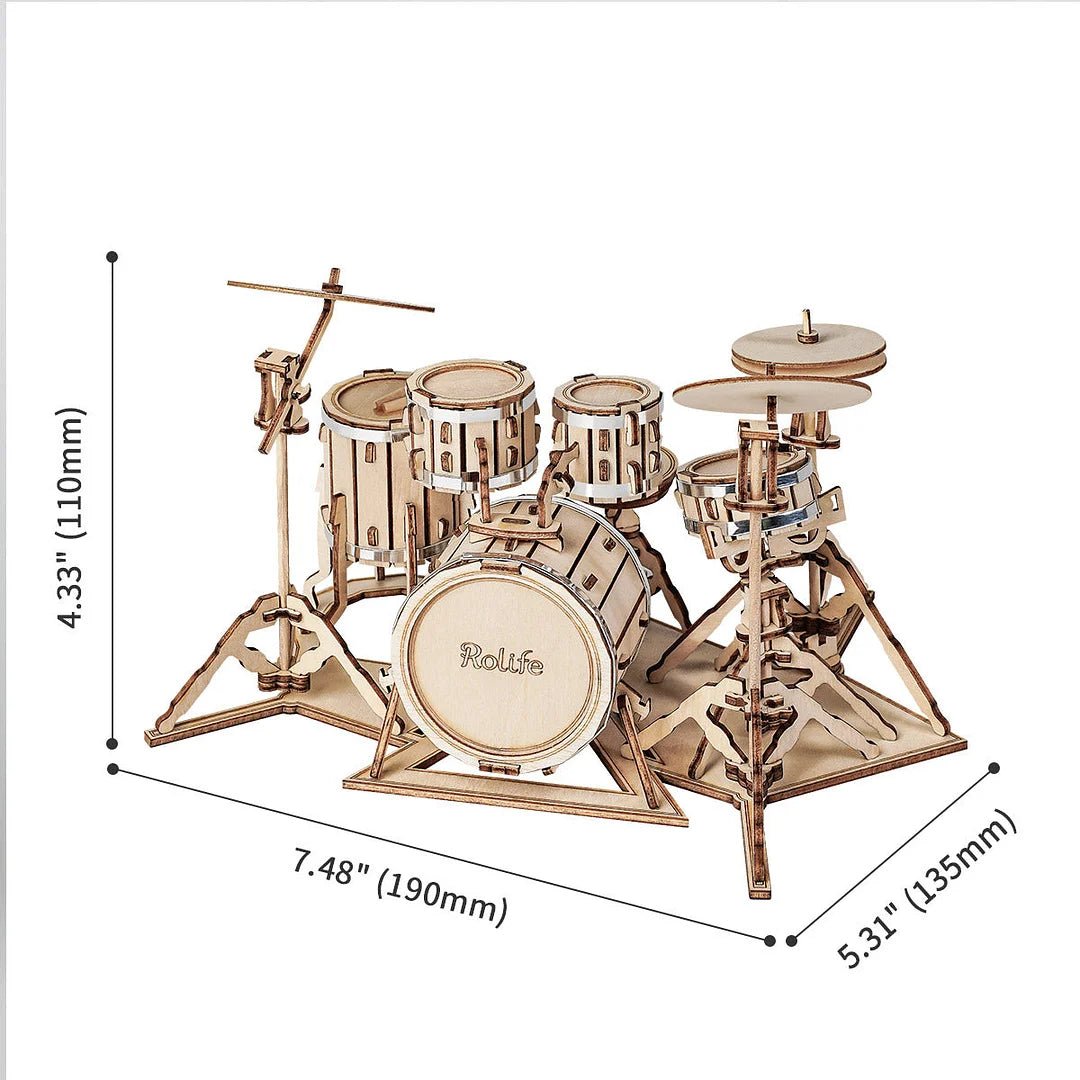 Magic Cello Mechanical Music Box & Music Instruments 3D Wooden Puzzle - DIYative™