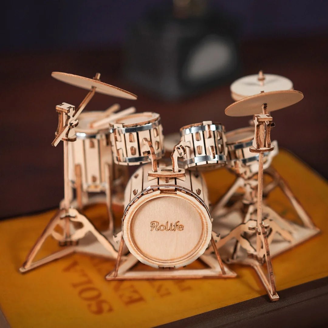 Magic Cello Mechanical Music Box & Music Instruments 3D Wooden Puzzle - DIYative™
