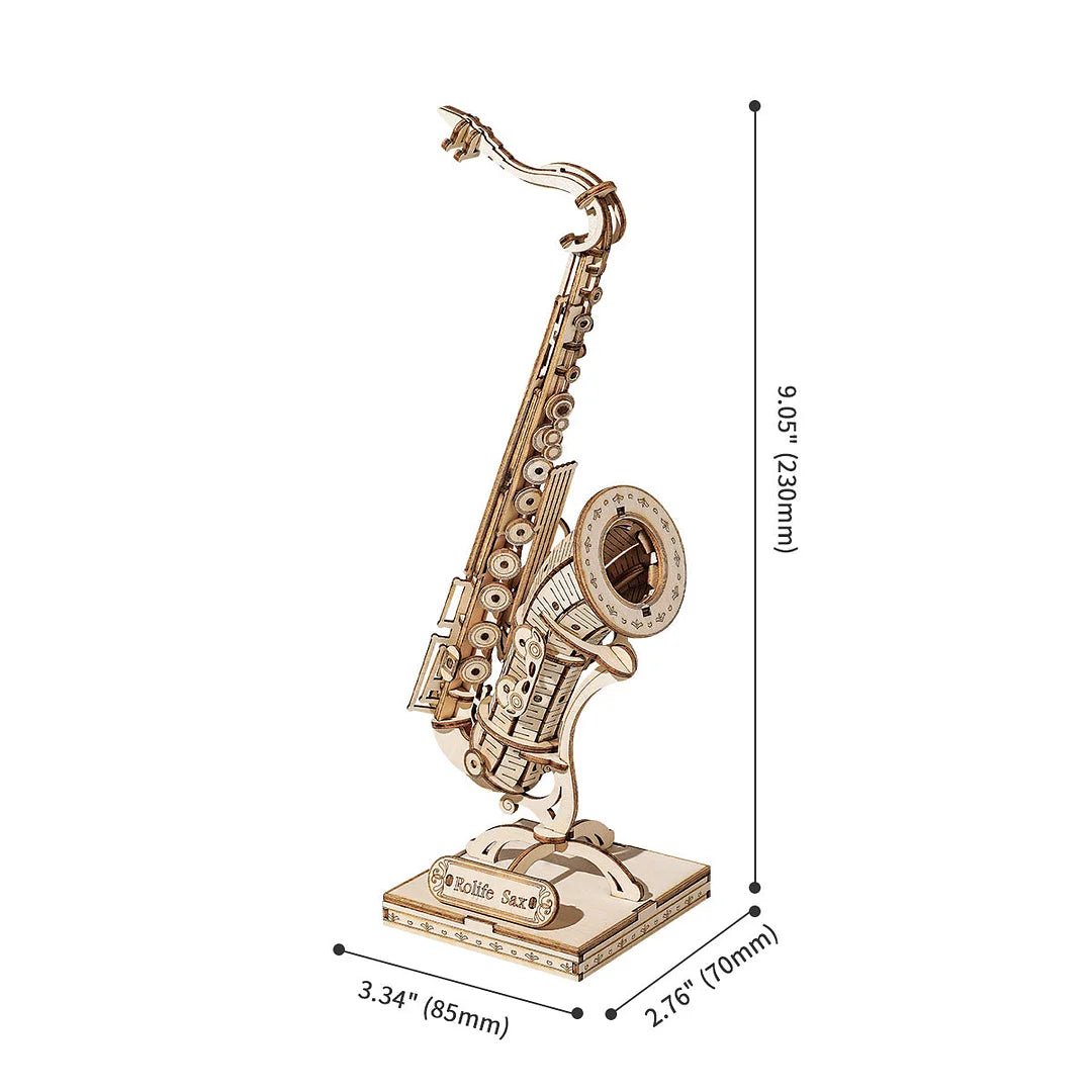 Magic Cello Mechanical Music Box & Music Instruments 3D Wooden Puzzle - DIYative™