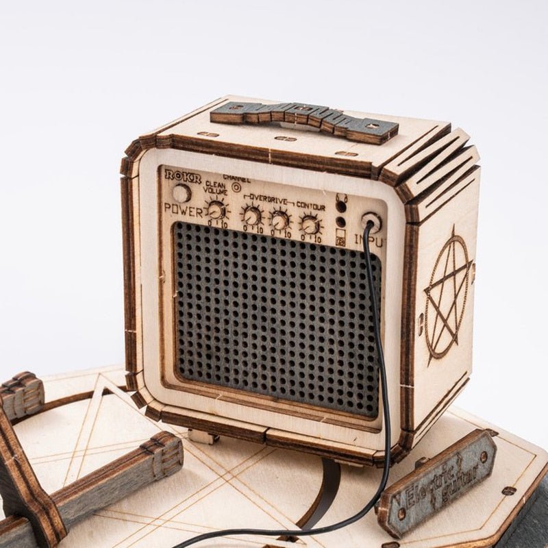 Magic Cello Mechanical Music Box & Music Instruments 3D Wooden Puzzle - DIYative™