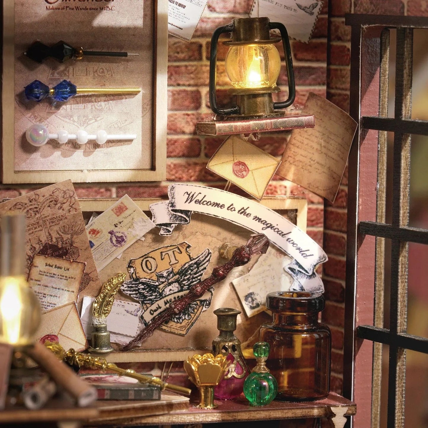 Magic Wand Shop Miniature Book Nook Kit - DIYative™