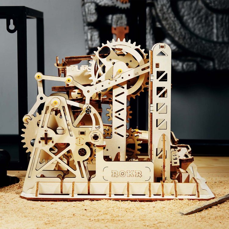Marble Climber Fortress Marble Run MR-2 3D Wooden Puzzle - DIYative™