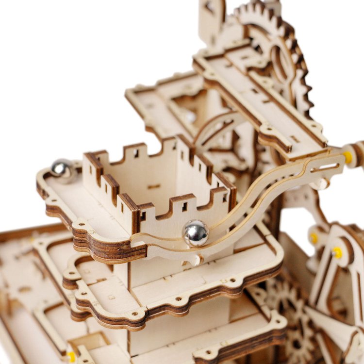 Marble Climber Fortress Marble Run MR-2 3D Wooden Puzzle - DIYative™