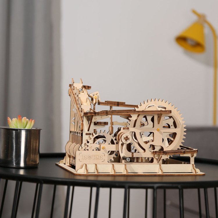 Marble Parkour Big Funnel Run MR-1 3D Wooden Puzzle - DIYative™
