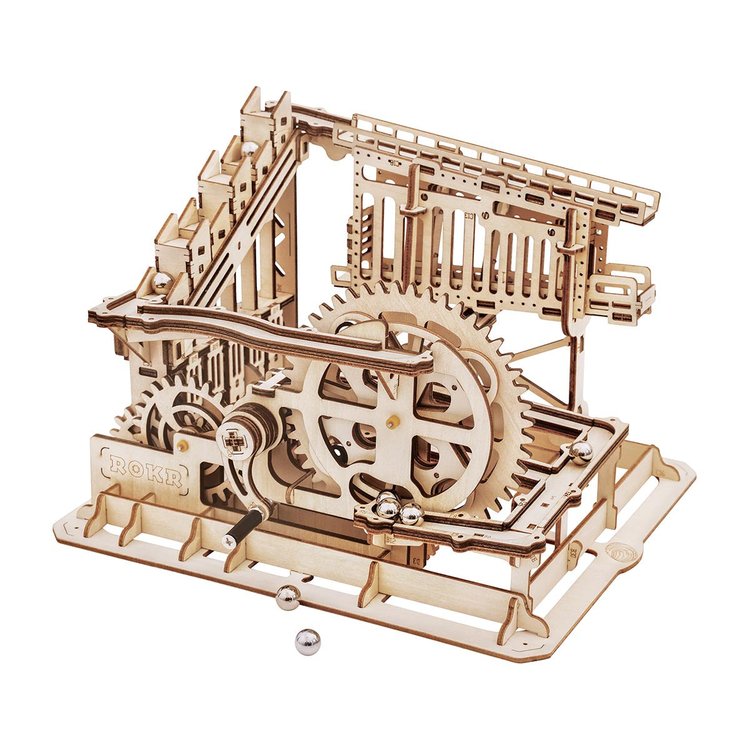 Marble Squad Trapdoors Marble Run MR-4 3D Wooden Puzzle - DIYative™