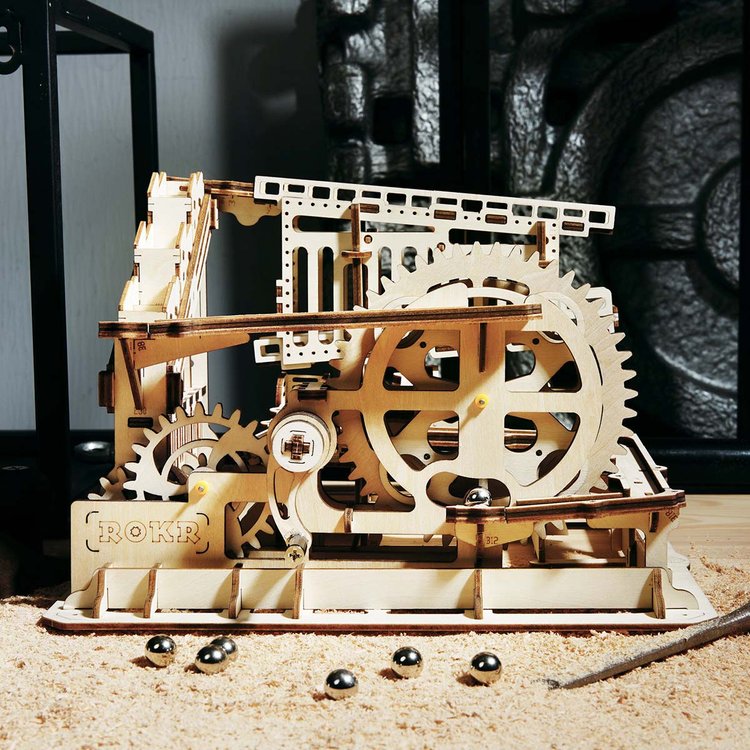 Pinball Machine 3D Wooden Puzzle Kit – DIYative™