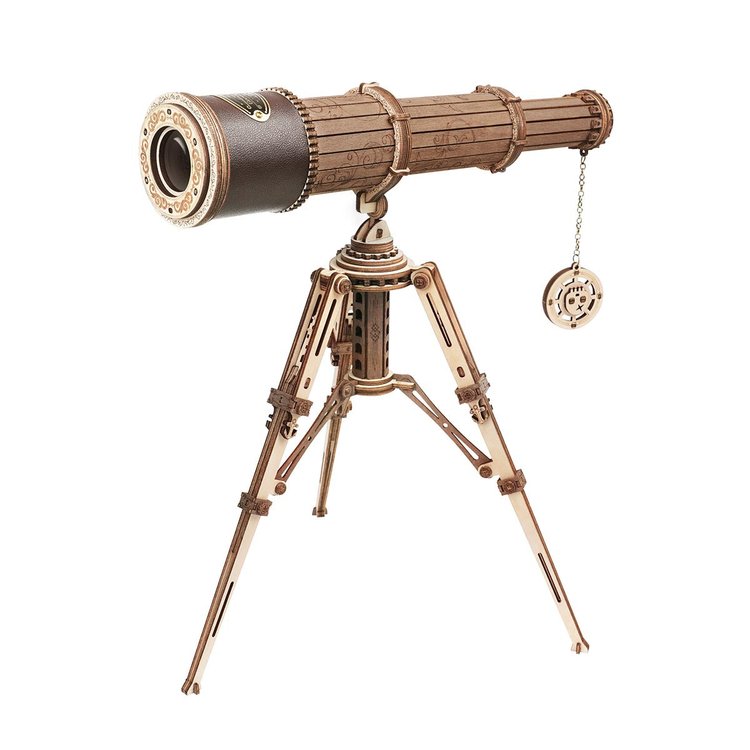 Pirate Monocular Telescope 3D Wooden Puzzle - DIYative™