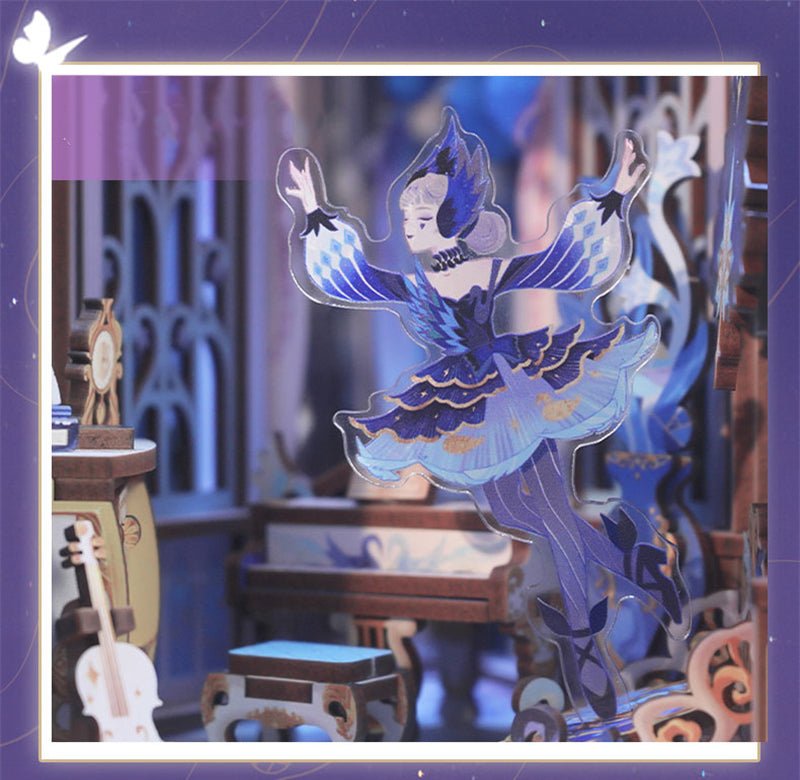 Princess Swan's Dream DIY Book Nook Kit - DIYative™