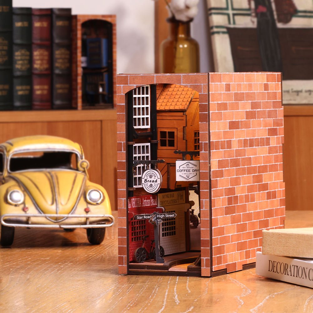 Romantic Alley DIY Book Nook - DIYative™
