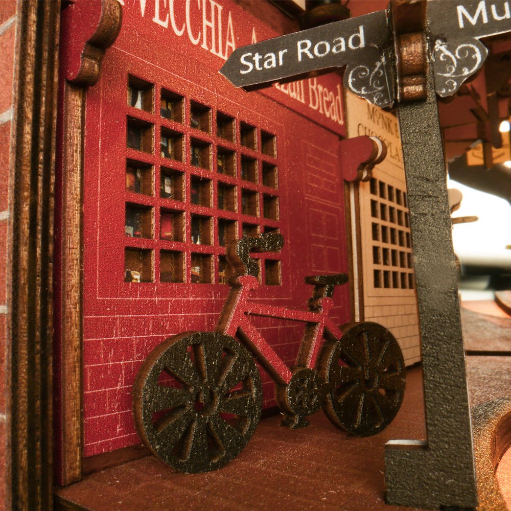 Romantic Alley DIY Book Nook - DIYative™