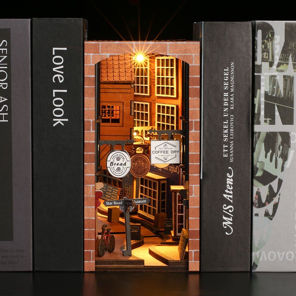 Romantic Alley DIY Book Nook - DIYative™