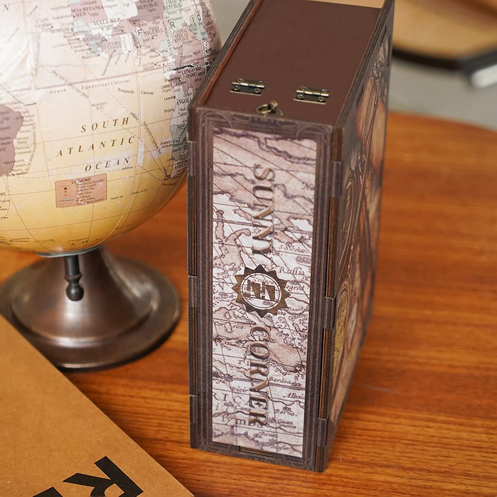 Sailing Adventure Book Nook 3D Wooden Puzzle - DIYative™