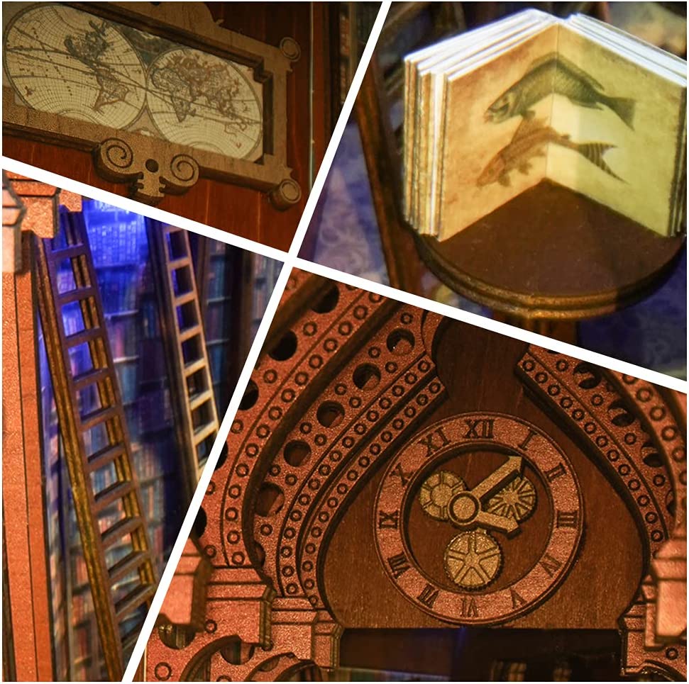 Sailing Adventure Book Nook 3D Wooden Puzzle - DIYative™