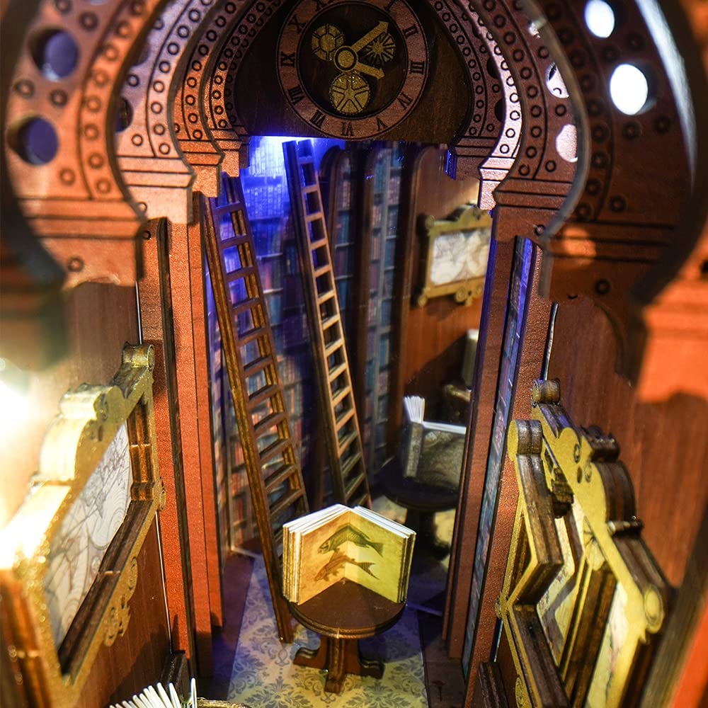Sailing Adventure Book Nook 3D Wooden Puzzle - DIYative™