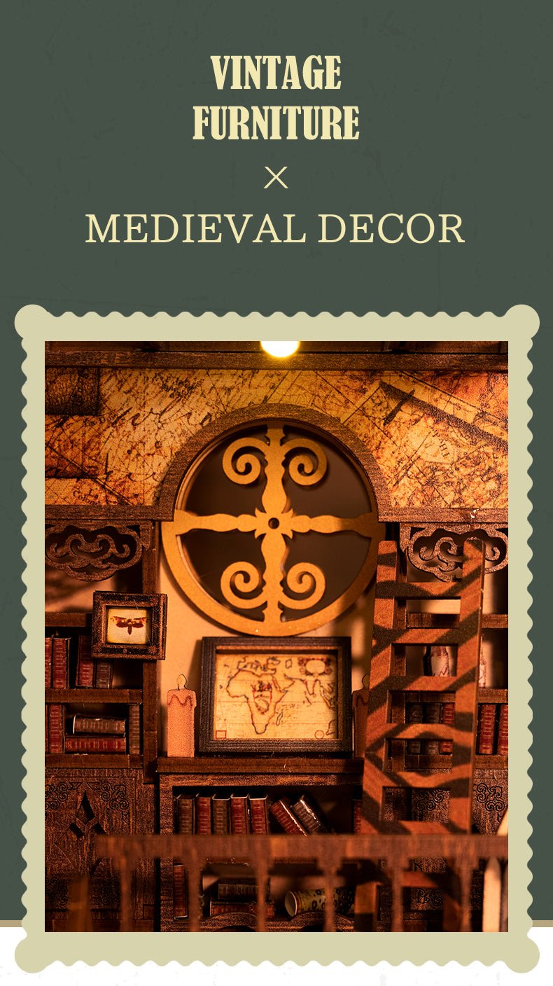 Scholar's Dream DIY Book Nook Kit - DIYative™