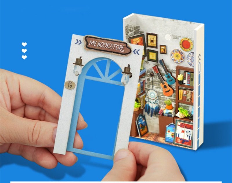 Sea Breeze Town DIY Book Nook Kit - DIYative™
